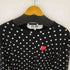 プレイコムデギャルソン PLAY COMME des GARCONS ドットカットソー ハート レディース JPN:XL