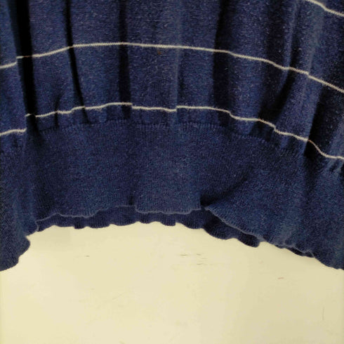 ポロゴルフラルフローレン POLO GOLF RALPH LAUREN カシミヤ混 ボーダークルーネックニット レディース JPN:M