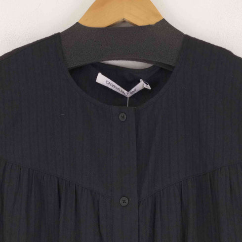 カルバンクラインジーンズ Calvin Klein Jeans シャツワンピース Aライン フレア レディース JPN:S