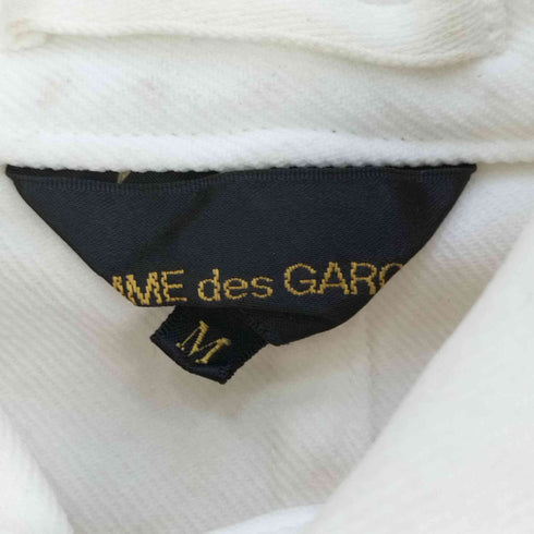 コムデギャルソン COMME des GARCONS 05SS 特殊加工 フラップポケット ポリクロップドジャケット レディース JPN:M