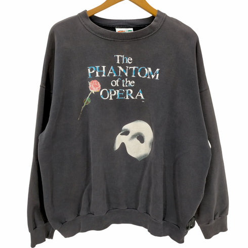 ルーツ Roots HEAVY COTTON ミュージカルプリントクルーネックスウェット メンズ JPN:XL