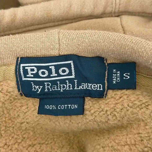 ポロバイラルフローレン Polo by RALPH LAUREN 裏起毛 ポニー刺繍 ジップアップパーカー メンズ JPN:S