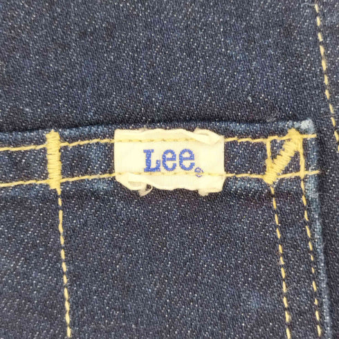 リー Lee テーパード ストレッチ デニムオーバーオール レディース XS