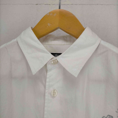 ステューシー Stussy AUTHENTIC ワールドツアー シャツ SSリンク/クラウンスカルプリント S/Sシャツ メンズ import:M