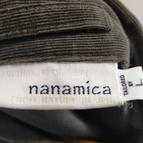 ナナミカ nanamica 別注 襟コーデュロイスイングトップ メンズ JPN:L