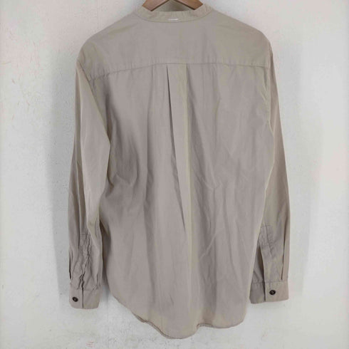 エムエイチエル MHL. GARMENT DYE BASIC POPLIN SHIRT メンズ import:XL