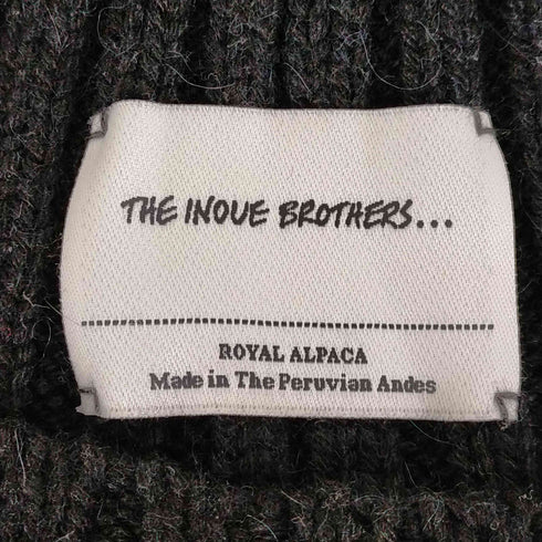 ザ イノウエブラザーズ THE INOUE BROTHERS Rib Hat ROYAL Alpaca メンズ
