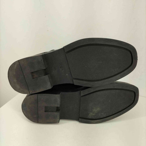 ザラ ZARA サイドジップ ブーツ メンズ 44