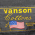 バンソン VANSON バックロゴ刺繍ワークシャツ メンズ L