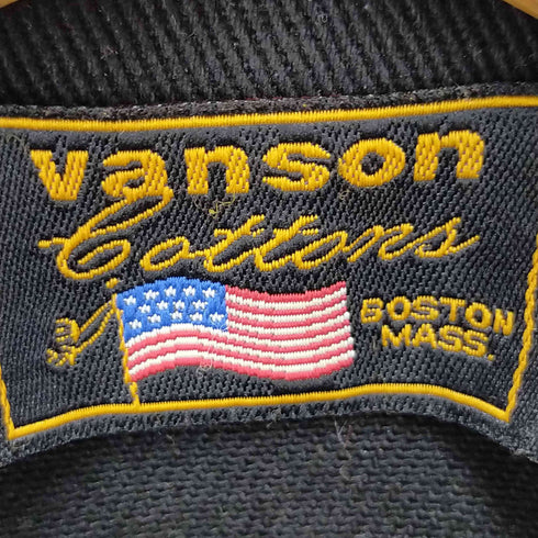 バンソン VANSON バック刺繍ワークジャケット メンズ L