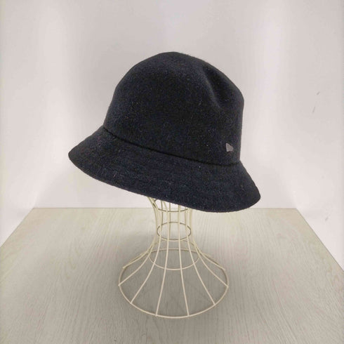 ニューエラ NEW ERA ウールブレンドフェルト ブラック メタルフラッグロゴ レディース s-m