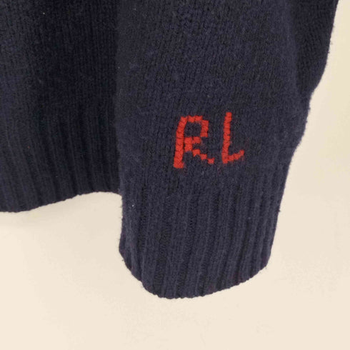 ポロラルフローレン POLO RALPH LAUREN Bear Isle Crew Knit Navy メンズ JPN:L