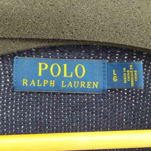 ポロラルフローレン POLO RALPH LAUREN Bear Isle Crew Knit Navy メンズ JPN:L