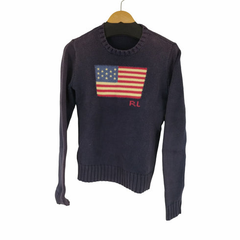 ポロラルフローレン POLO RALPH LAUREN 星条旗 ニット メンズ JPN:M