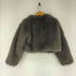 ザラ ZARA SHORT FAUX FUR JACKET レディース M