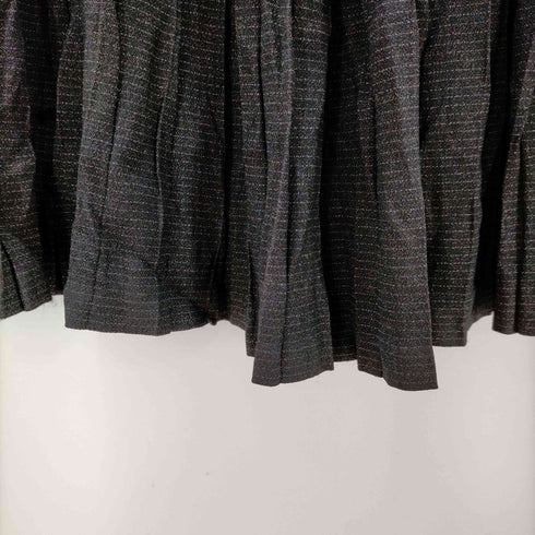 アニエスベー agnes b. PARIS MADE IN FRANCE ボーダー柄プリーツスカート レディース JPN:38