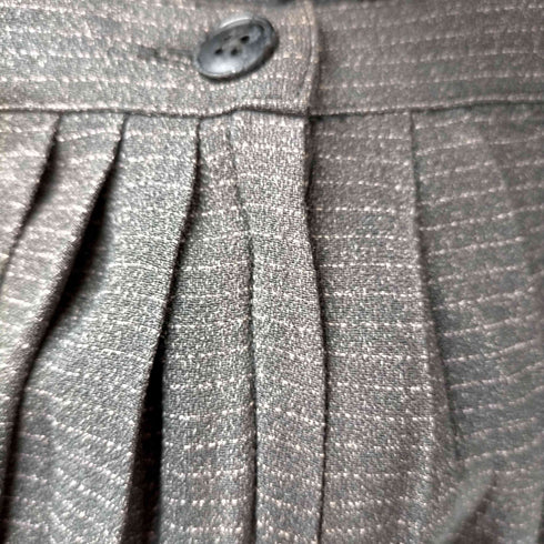 アニエスベー agnes b. PARIS MADE IN FRANCE ボーダー柄プリーツスカート レディース JPN:38