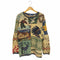 ポロバイラルフローレン Polo by RALPH LAUREN HAND KNIT パッチワーク コットンリネンレーヨン クルーネックニット メンズ import:M