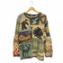 ポロバイラルフローレン Polo by RALPH LAUREN HAND KNIT パッチワーク コットンリネンレーヨン クルーネックニット メンズ import:M