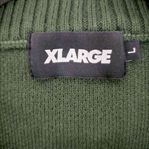 エクストララージ XLARGE 23AW BURNING MONSTER CREWNECK KNIT メンズ JPN:L