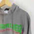 スラッシャー THRASHER フロント ロゴ プリント スウェット パーカー SKATE MAG FROM HELL メンズ import:M