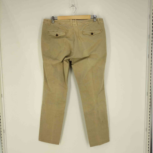 ブリリア BRIGLIA イタリア製 ボタンフライ コットンポリチノパンツ メンズ 40/54