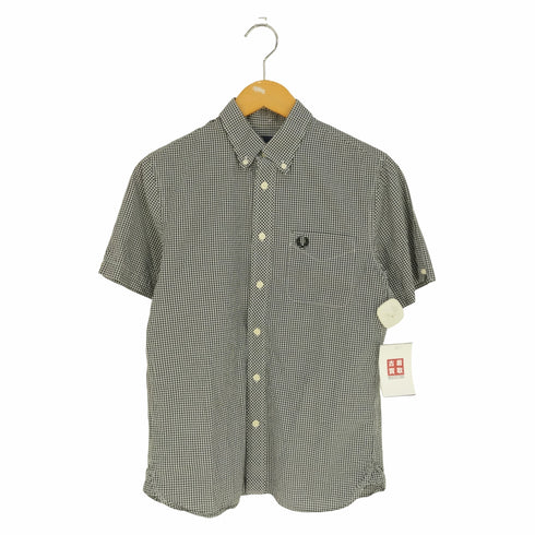 フレッドペリー FRED PERRY S/S GINGHAM SHIRT ショートスリーブギンガムシャツ メンズ import:S