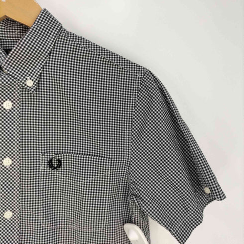 フレッドペリー FRED PERRY S/S GINGHAM SHIRT ショートスリーブギンガムシャツ メンズ import:S
