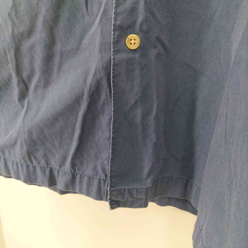 ヴァンヒューゼン VAN HEUSEN 90S 黒タグ S/S コットンシャツ メンズ import:L