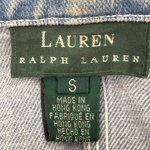ローレンラルフローレン LAUREN RALPH LAUREN 90s 香港製 デニムカバーオール ジャケット メンズ import:S