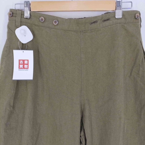 コットンハウスアヤ Cotton House Aya Yesterday CROSS 1タックコットンワイドパンツ レディース JPN:M