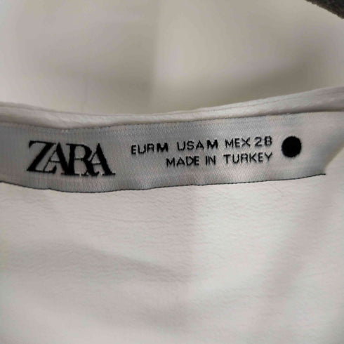 ザラ ZARA ホワイトブラウス レディース JPN:M
