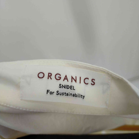 スナイデル snidel Organics スタンドカラーフリルブラウス レディース ONE SIZE