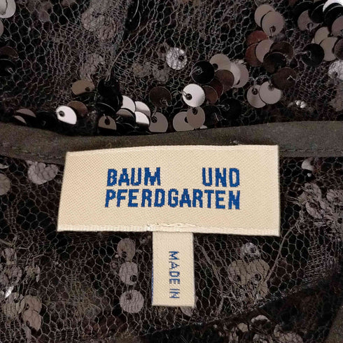 バウムウンドヘルガーデン BAUM UND PFERDGARTEN sequins レースキャミ DRESS レディース JPN:36
