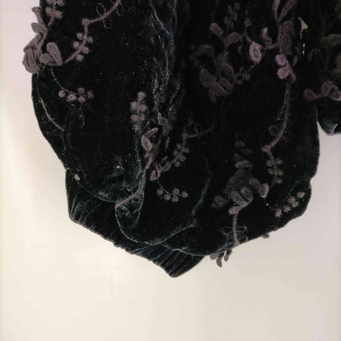 Crinkle crinkle crinkle embroidery ボレロ レディース FREE