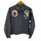 ダン リバー Dan River 60S VINTAGE TALONジッパー USS VIETNAM 1968 国旗 ワッペン スポーツジャケット メンズ import:M