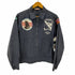 ダン リバー Dan River 60S VINTAGE TALONジッパー USS VIETNAM 1968 国旗 ワッペン スポーツジャケット メンズ import:M