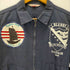 ダン リバー Dan River 60S VINTAGE TALONジッパー USS VIETNAM 1968 国旗 ワッペン スポーツジャケット メンズ import:M