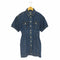 マウジー moussy SHORT SLEEVE DENIM MINI ショートスリーブデニムミニ ドレス ワンピース レディース JPN:1