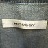 マウジー moussy SHORT SLEEVE DENIM MINI ショートスリーブデニムミニ ドレス ワンピース レディース JPN:1