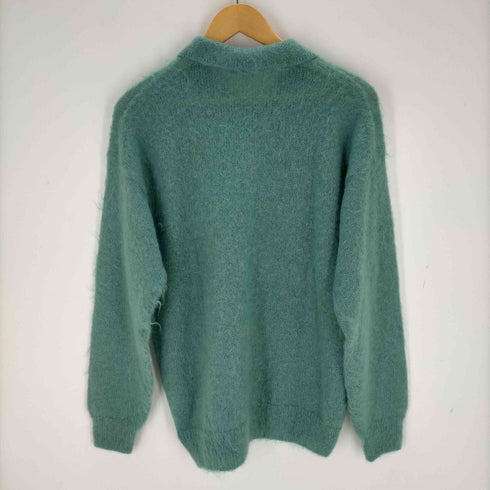 オーラリー AURALEE Brushed Super Kid Mohair Knit POLO メンズ JPN:3