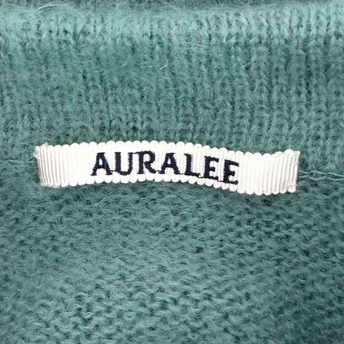オーラリー AURALEE Brushed Super Kid Mohair Knit POLO メンズ JPN:3