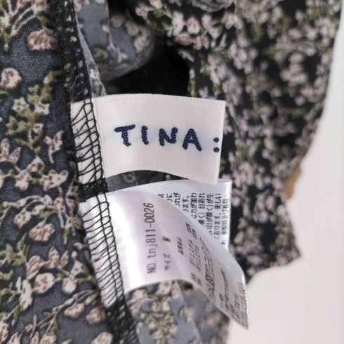 ティーナジョジュン TINA:JOJUN 花柄 シャツブラウス レディース JPN:M