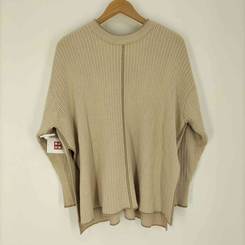 クラネ CLANE 21SS DOUBLE FACE LINE KNIT ダブルフェイスラインニット レディース JPN:1