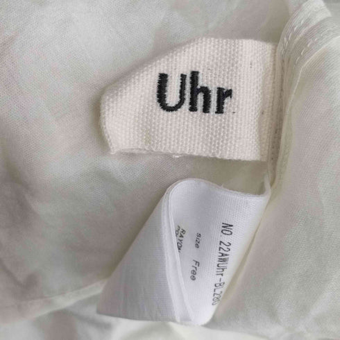 ウーア Uhr 22AW ハイネックシアーブラウス レディース FREE