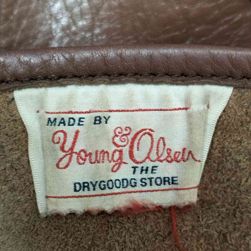 ヤングアンドオルセン YOUNG & OLSEN エンボスレザートート トートバッグ レディース