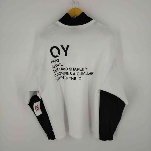 オーワイ OY LAYERED ZIPPER POLA LONG SLEEVE メンズ
