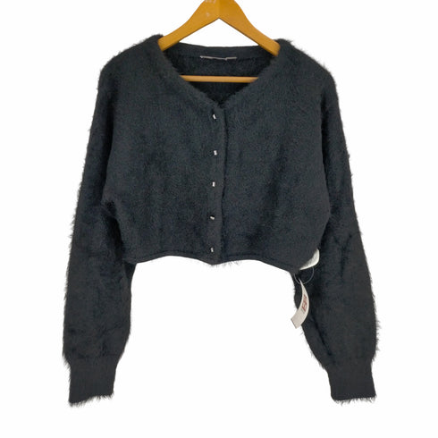 セルフォード CELFORD 23AW 刺繍入りファーライクカーディガン レディース ONE SIZE