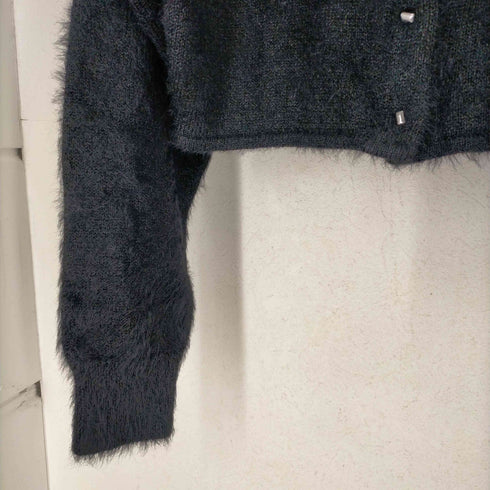 セルフォード CELFORD 23AW 刺繍入りファーライクカーディガン レディース ONE SIZE