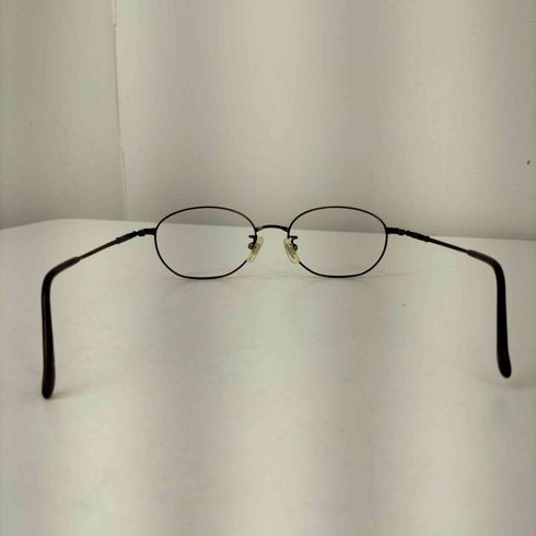 メルローズ MELROSE レンズ無し メタルフレームメガネ メンズ 52□17-143